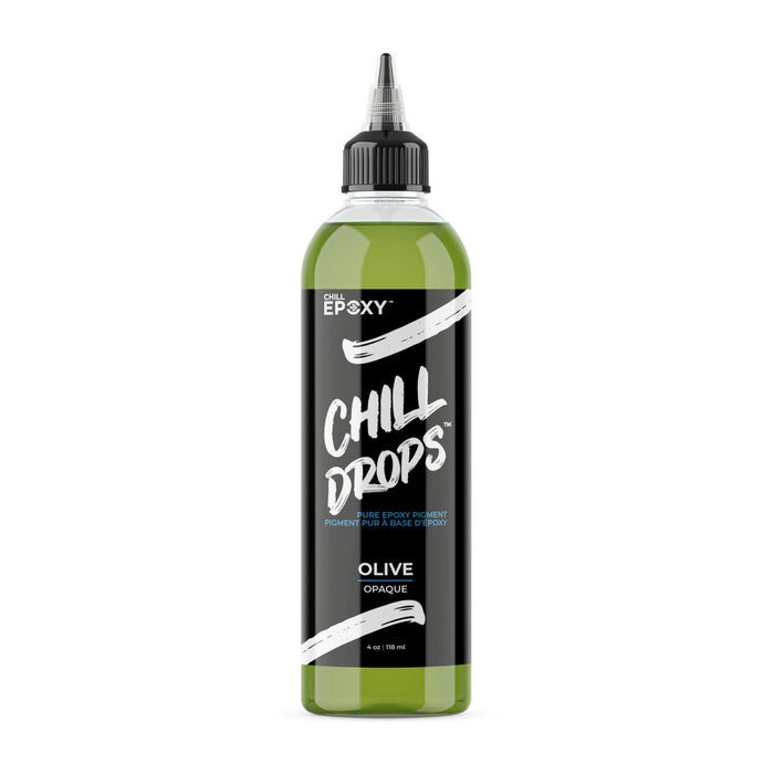 CHILL DROPS - Opaque / Olive / 4oz - Epoxy Accessories