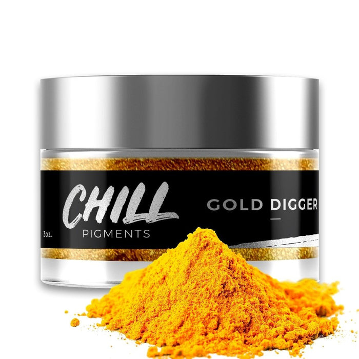 Chill Pigments - Metallic Mica Powders - Gold Digger / 1oz -