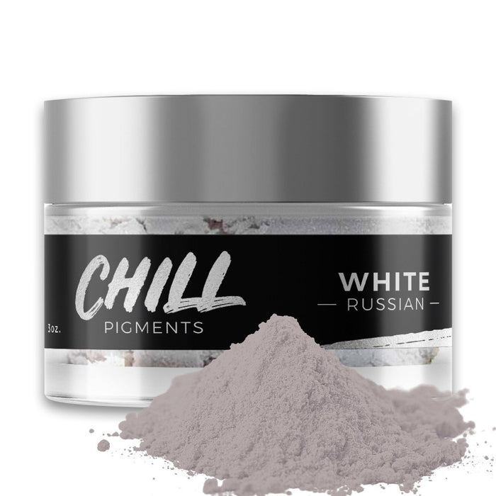Chill Pigments - Metallic Mica Powders - White Russian / 1oz